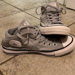 Grey converse